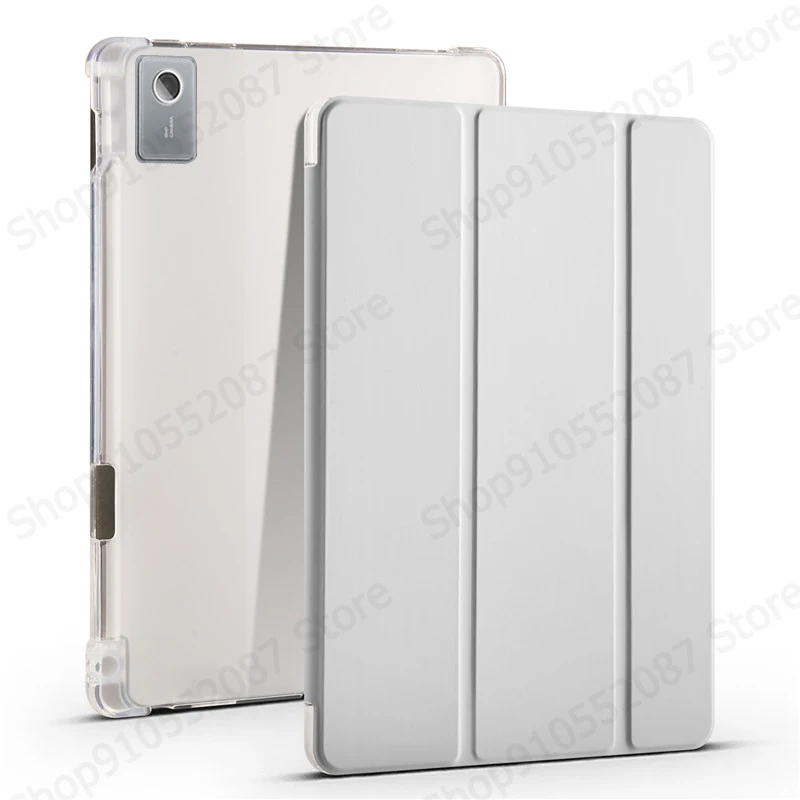Premium Trifold Tablet Cover with Pen Holder & Soft Back Stand