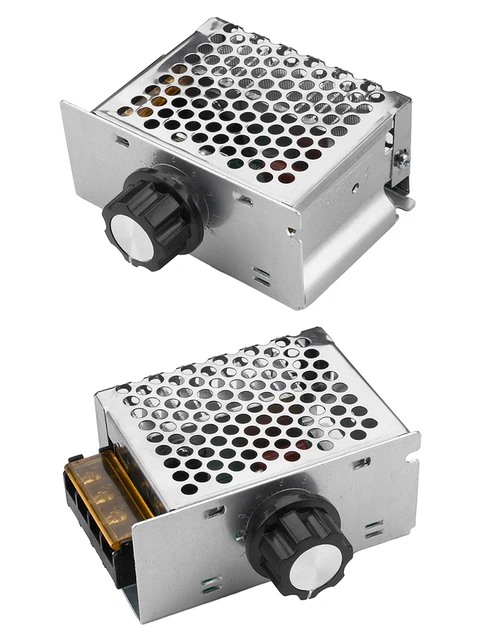 ac 220v 4000w scr regulador de voltaje motor electrónico controlador de