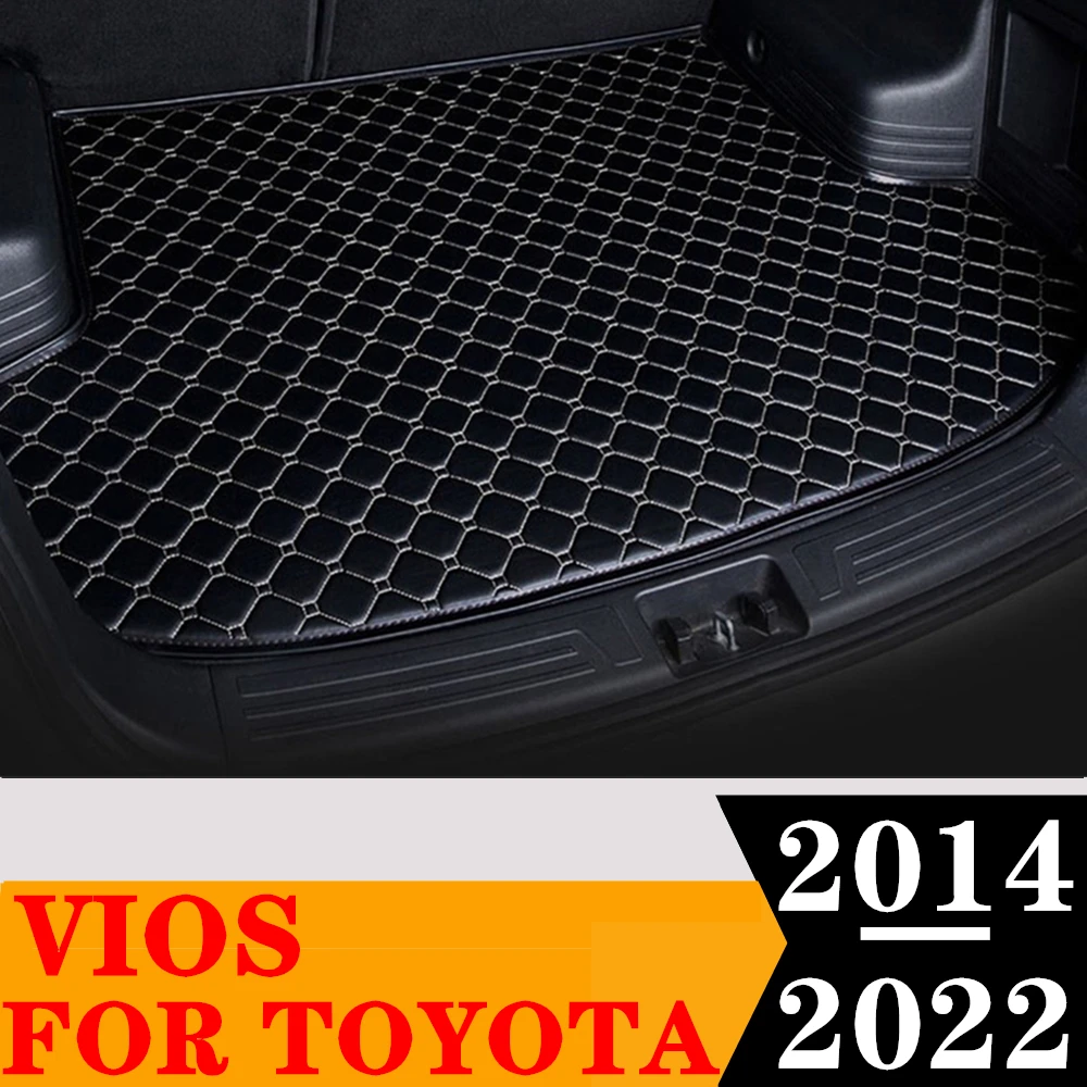 

Коврик для багажника автомобиля Toyota VIOS 2022 2021 2020 2019 2018 2017 2016 2014