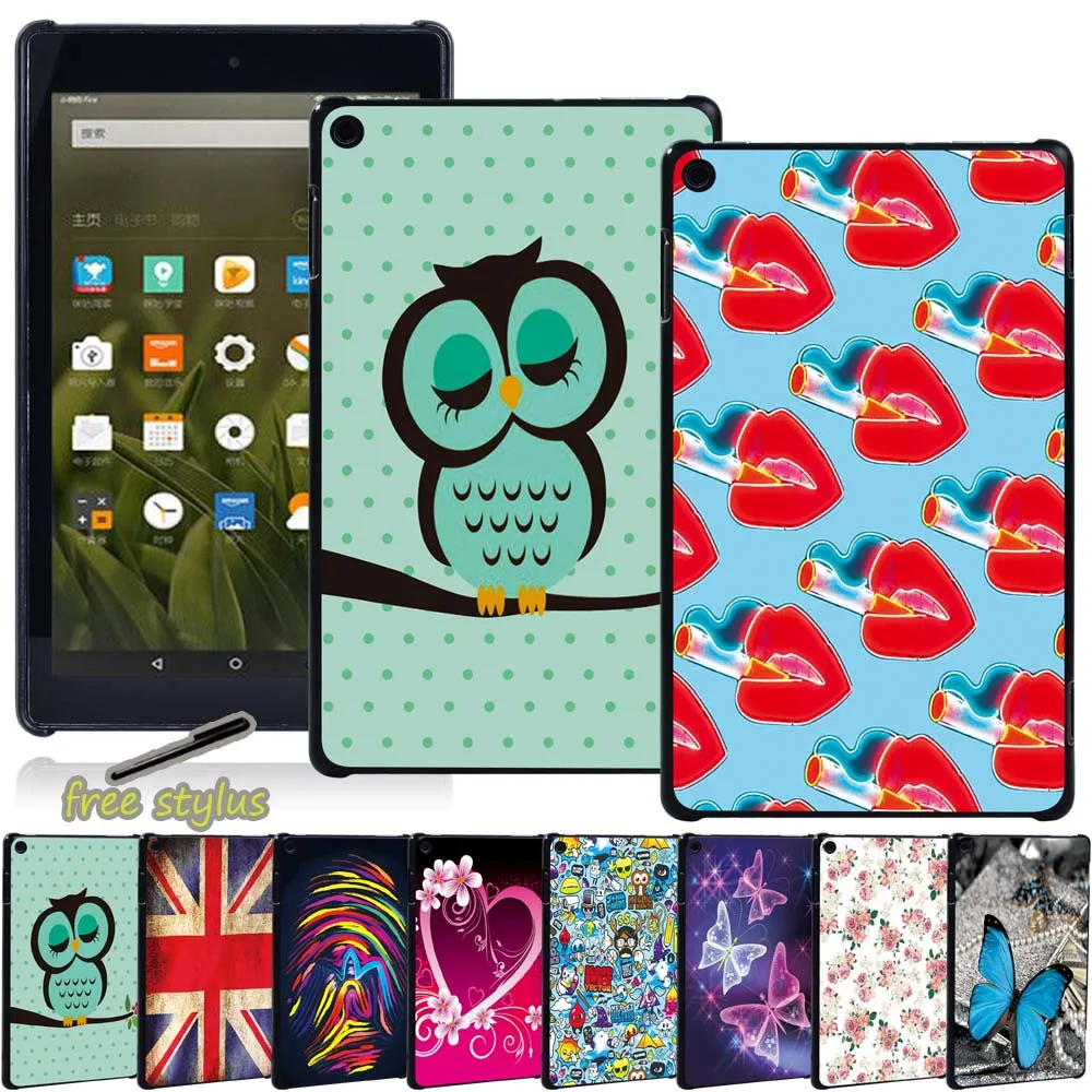 Fire Hd 10 Plus 11Th/Fire 7 5Th/7Th/9Th/12Th/Hd 8 Tablet Hard Back Shell Per Hd 10/ Fire Hd 8/Plus 10Th Gen 2020 Cover Posteriore