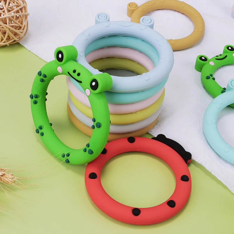 Collier à Mâcher En Silicone Pour Enfants - Jouet De Dentition Et Stimulation Sensorielle, Sécurité