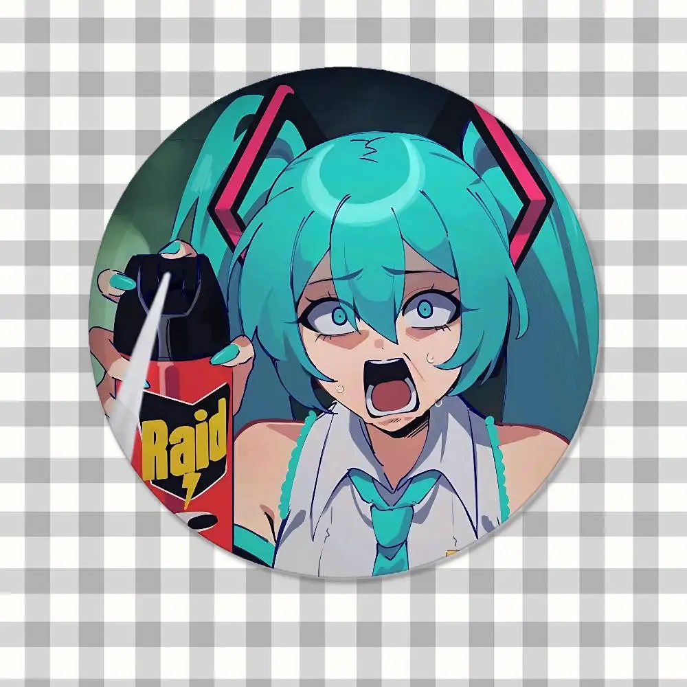 Niedliche Anime-H-hatsune-MikuS Kawaii-Anstecknadeln für Freunde, Rucksäcke, Kleidung, Sammleraccessoires, Schmuckgeschenk – Detail 23