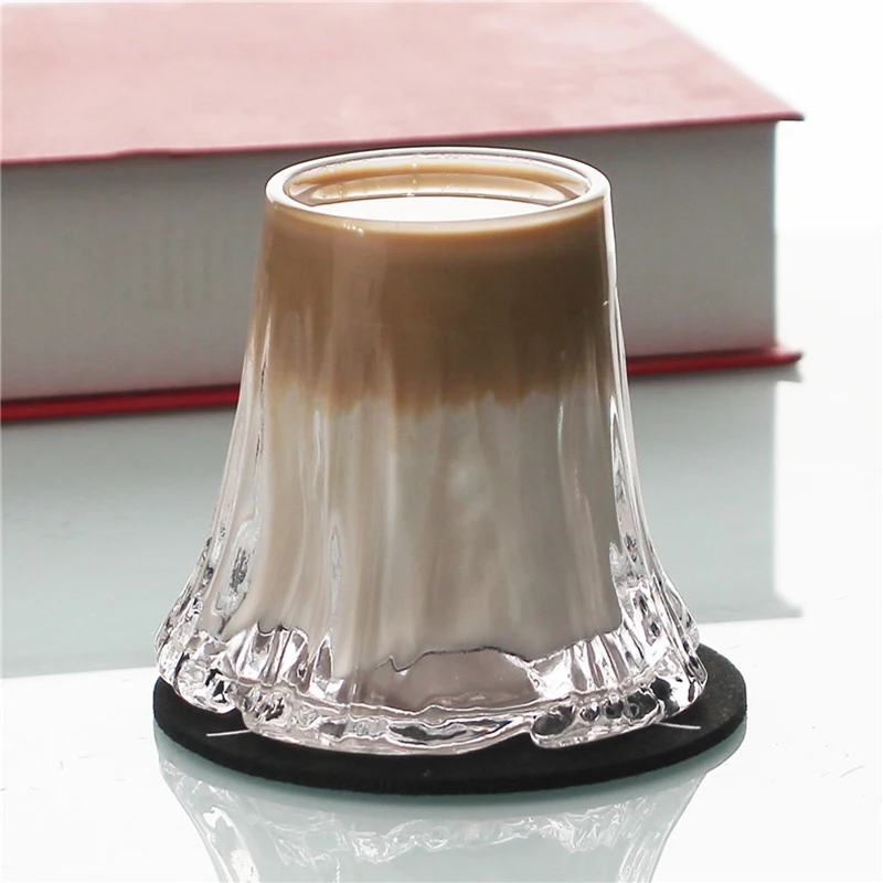 200ML Glass Coffee Cup Wine Glass Tea Cup Mug Iced Tea For Family Office Party Weeding Restaurant And Kitchen Use