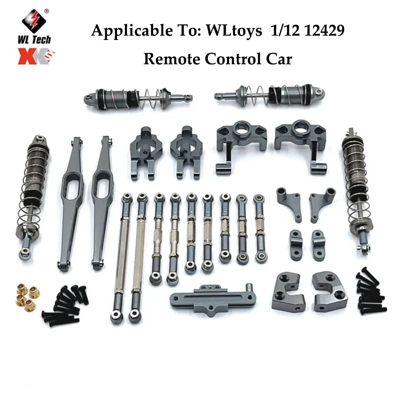 WLtoys 키트 De Varilla Amarre Differencial Para Coche Escalada A 컨트롤 리모토, Piezas Mejora Metal, Neumeticos 12429 어댑터
