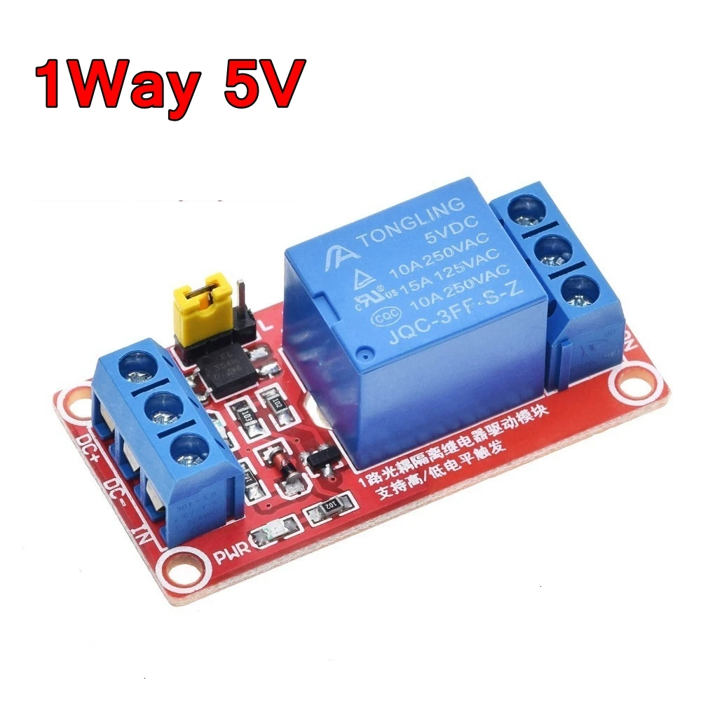 5V 1 Channel Red