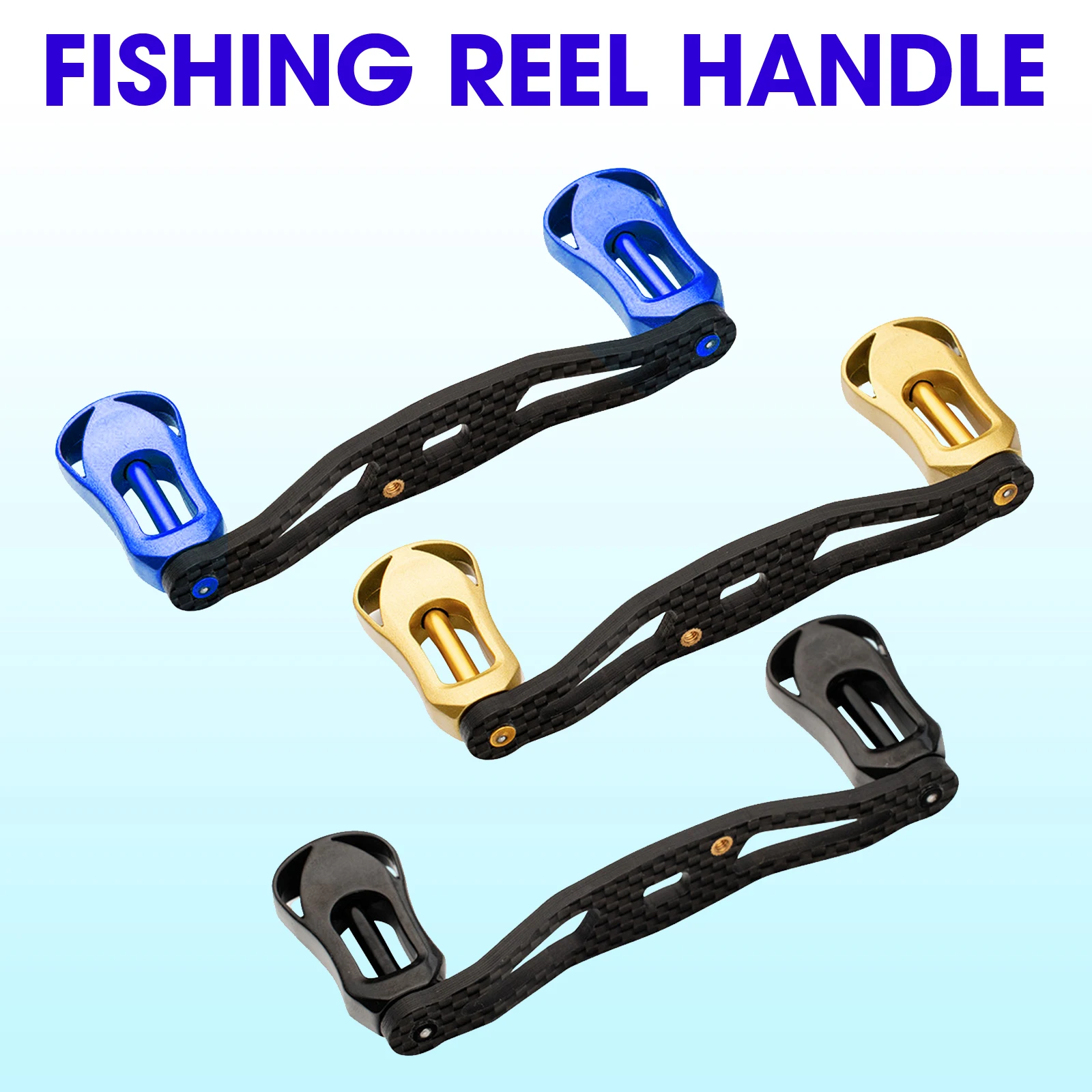 Fishing Reel Handle Aluminum Alloy for Baitcasting Reel Trolling Reel Handle  Ultralight Fishing Reel Crank Accessory Universal - AliExpress