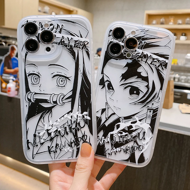 Capa para Samsung Galaxy S20 Plus Demon Slayer Anime Tanjirou Design de  boneco [com Chaveiro de Slayer Demoníaco], Desenhos de TPU flexíveis de  silicone macio Kimetsu no Yaiba Capa de telefone para