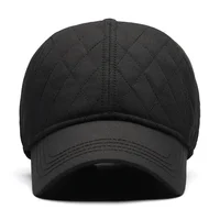 Winter Thermal Baseball Cap for Large Head - Windproof Fleece Lined Hat with Ear Covers, Unisex Cold Weather Beanie 5