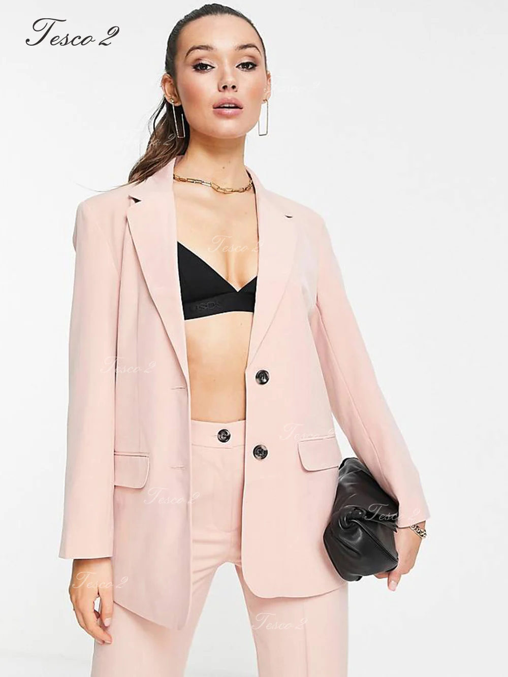 New Women's Suit Slim Fit Long Pants Office Lady Suit For Women Formal Dating And Work Versatile Suit For Spring Autumn