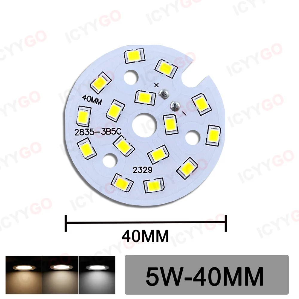 1PCS 2835 SMD PCB Led Light Board for Ceiling Downlights, led lamp,led light panel