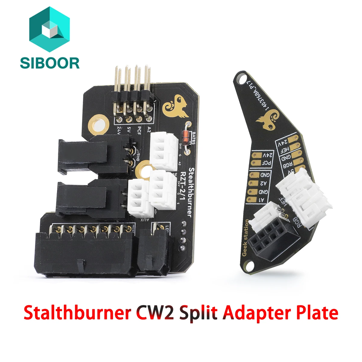 CW2 Split Quick Release Adapter Plate SB Toolhead Board PCB For Voron 2.4 Trident Switchwire Extruder Stalthburner 3D Printer