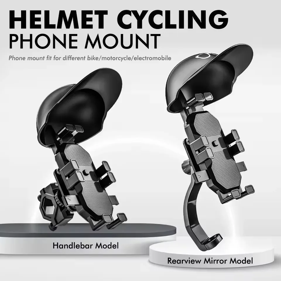 Waterproof Motorcycle Phone Holder Umbrella Sunshade