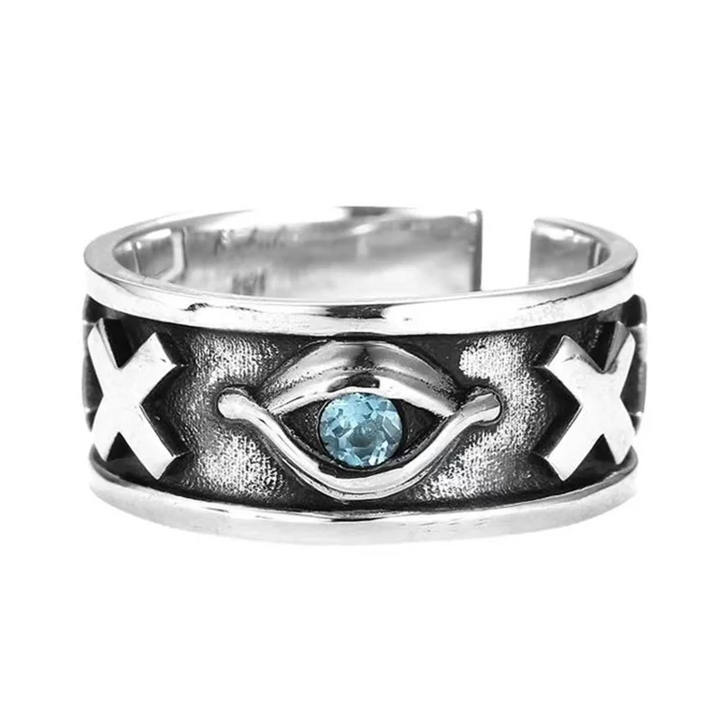 Eye of Horus Rings Adjustable For Men Women finger ring,adjustable rings