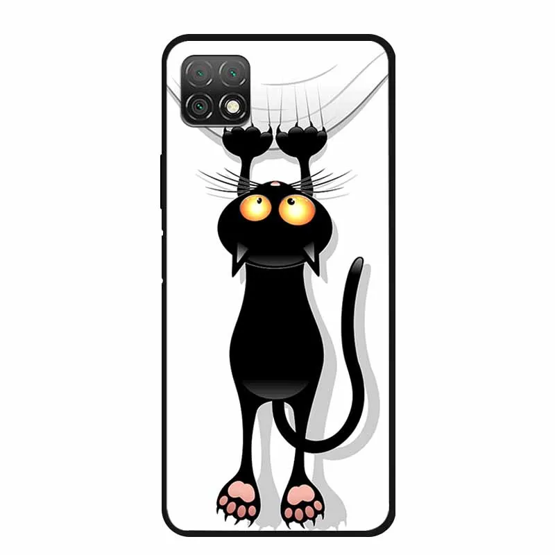 Marble Soft TPU Silicone Phone Case with Fashionable Cartoon Design