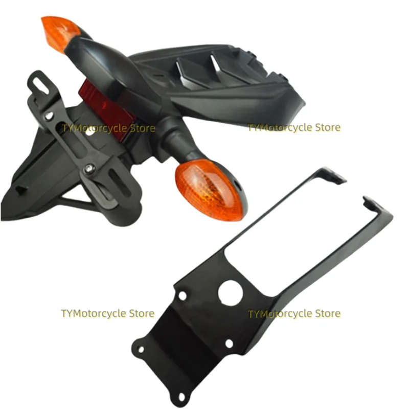 Rear Fender Sand Board Rear License Plate Holder Turn Signal License Plate Holder Fit For Yamaha XJ6 FZ6R XJ6N 2009-2014