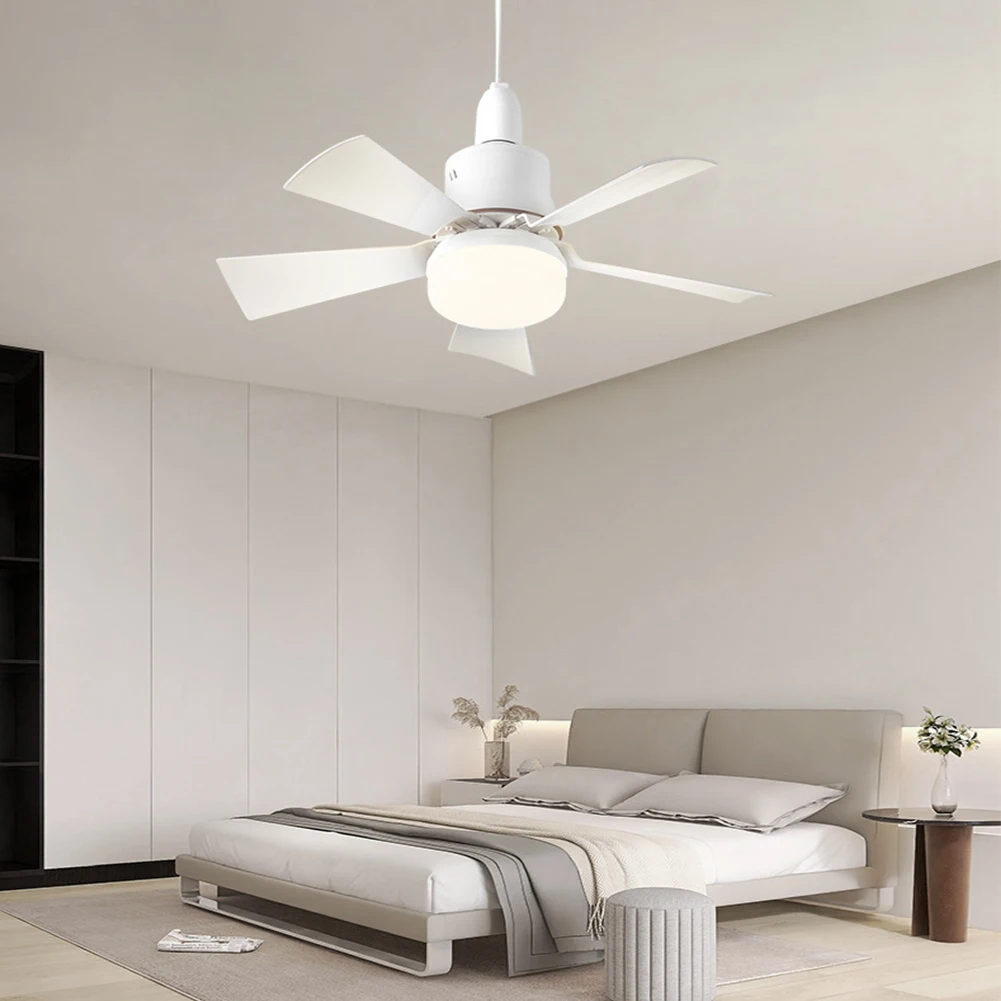2-in-1 Portable Ceiling Fan & Light With Remote Control