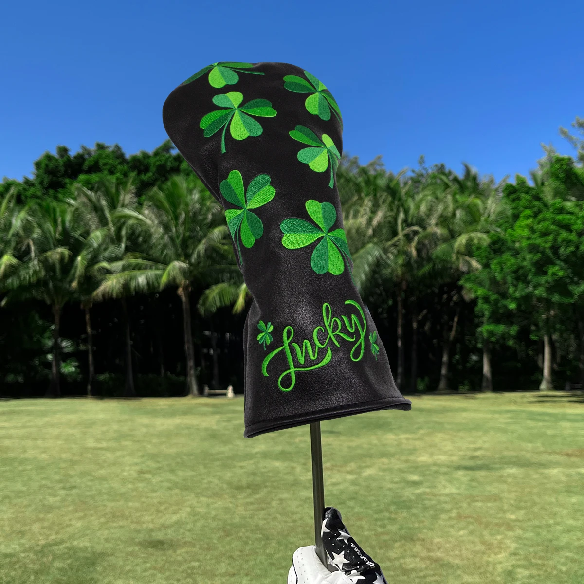 Hybrid headcover with number marking