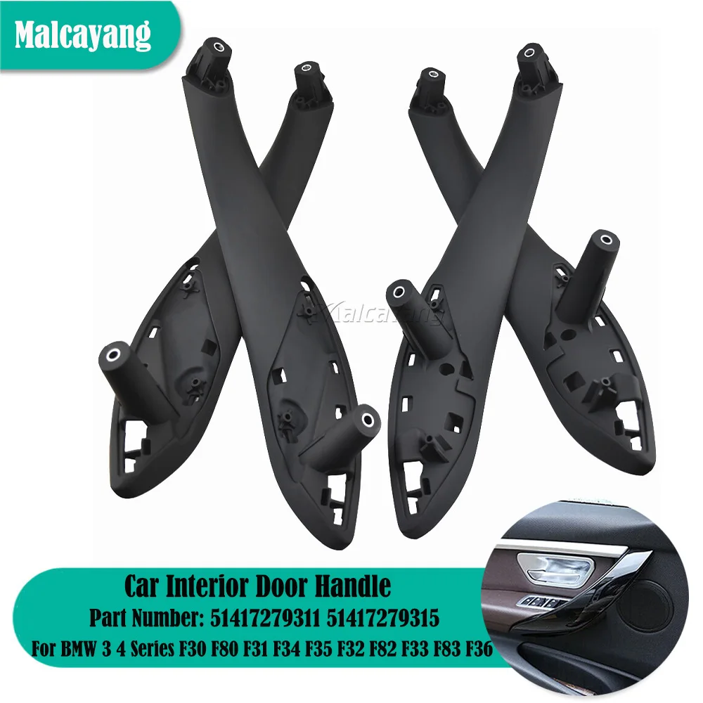 Oem 51417279315 51417279316 Per Bmw F30 F80 F31 F32 F34 F36 F80 F83 Lci Gt 2011-2019 Porte Interne Maniglia Del Pannello Pull Trim Cover