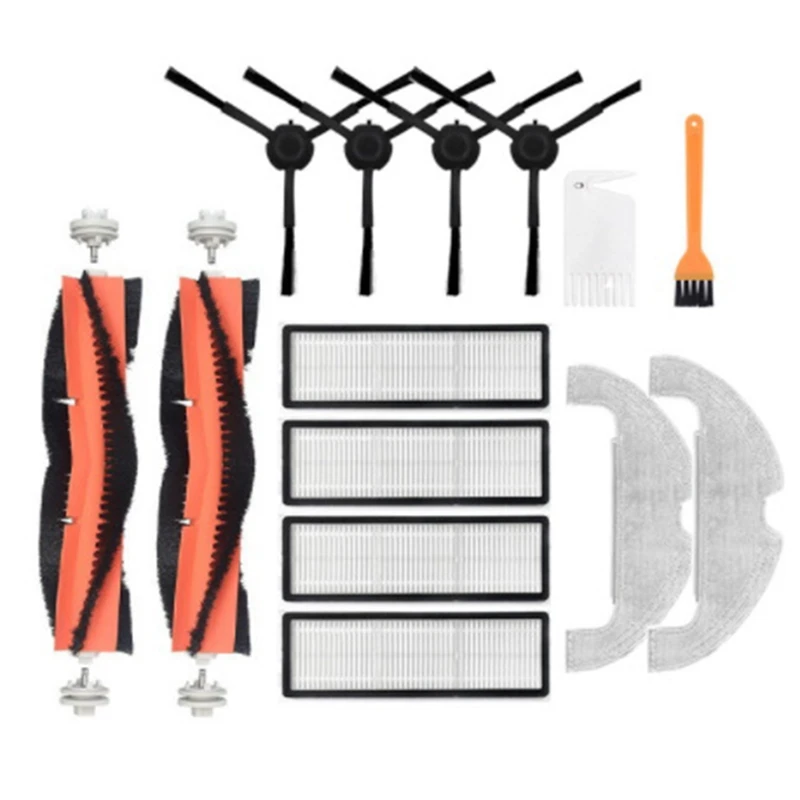 

Main Side Brush Filter Mop Rag Replacement For Xiaomi Dreame Bot Z10 Pro L10 Plus Robot Vacuum Cleaner Spare Parts
