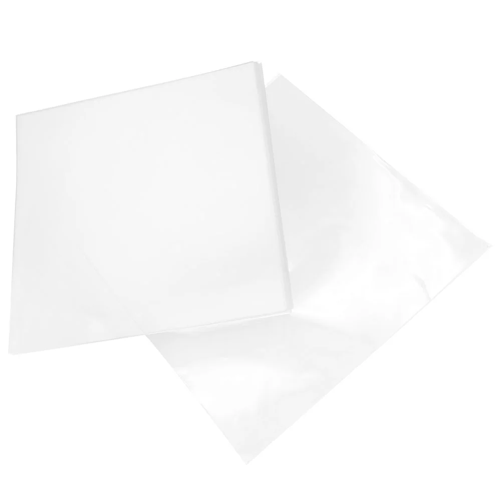 

20 Pcs Record Protection Bag Outer Protector Album Vinyl Sleeves For Records Accessories Coat Covers Pouches The Clear