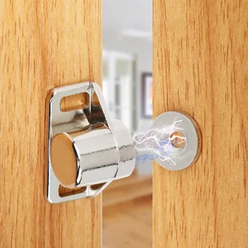 Magnet Cabinet Door Catches Ultra Thin Cupboard Closer Door Stopper Home Furniture Hardware Accessories 2