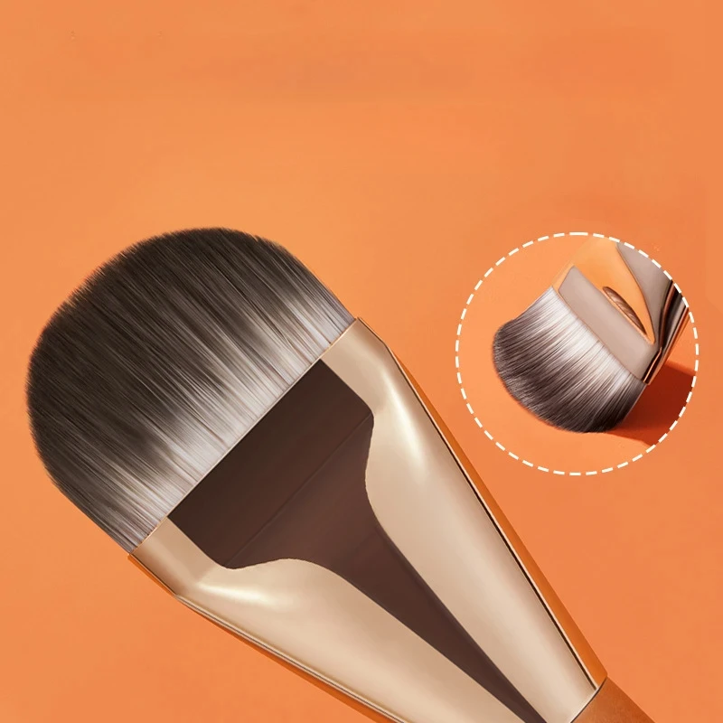 Makeup Brushes Foundation Professional Brush Tongue Shaped Liquid Foundation Concealer Brush Women Face Base Makeup Beauty Tools - 2