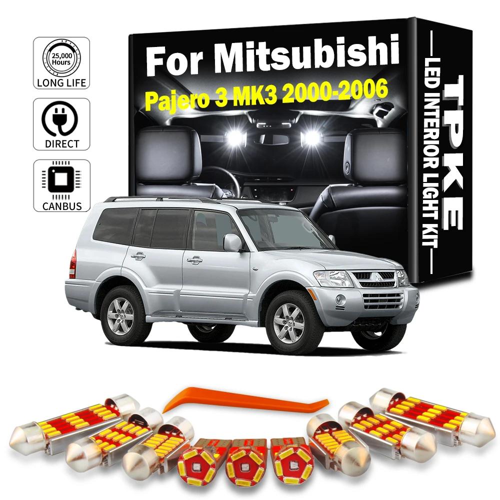 Pack LED MITSUBISHI PAJERO/SHOGUN IV (V8_W, V9_W) 3.5 V6 4WD (2009 à 2024) – Pack Ampoules Extérieur