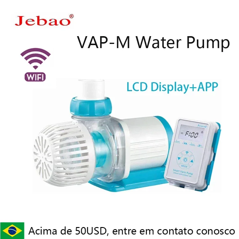 

2023 New JEBAO JECOD fish tank aquarium circulation pump pump submersible pump VAP-M external LCD controller and WIFI control