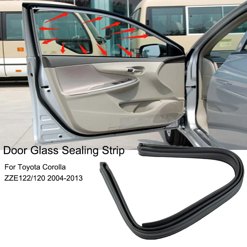CarLeftSideDoorRubberSealStripForToyotaCorollaZZE1221202004