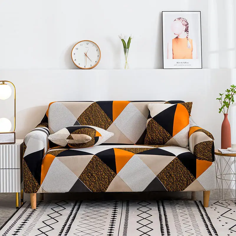

All season elastic sofa cover with various patterns sofa covers for living room sectional sofa cover decoration furniture