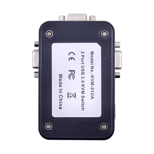 USB KVM переключатель 2 порта VGA переключатель SVGA Box USB 2.0 Мышь Клавиатура 2