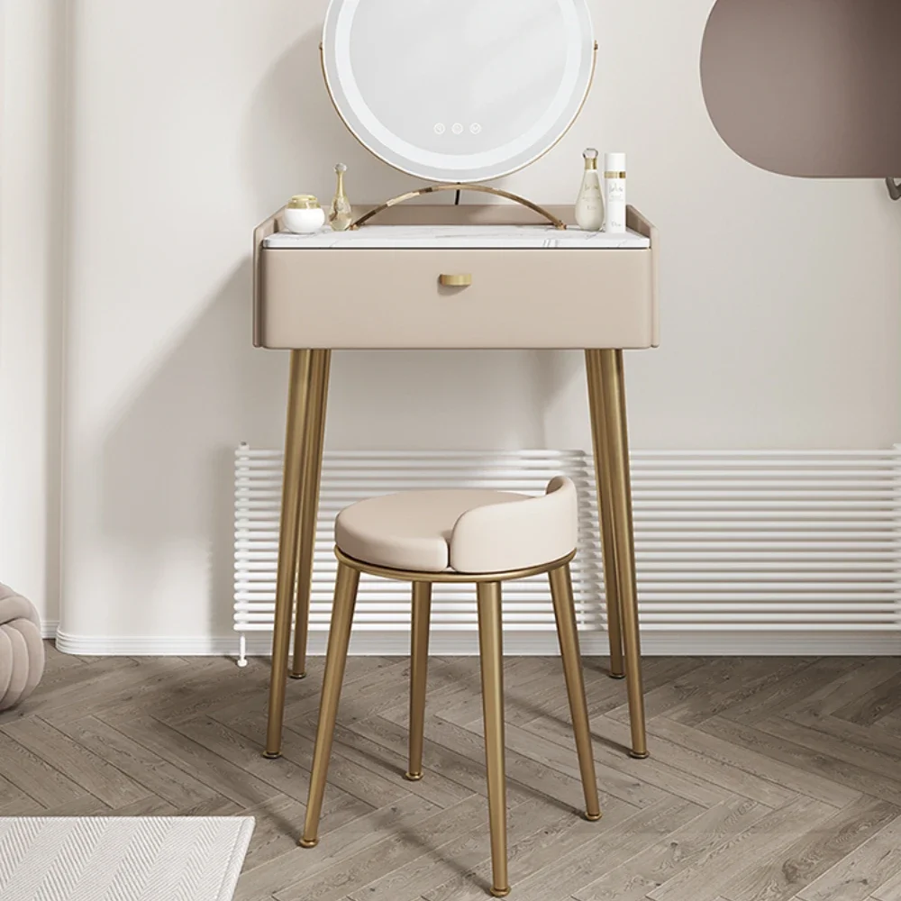 

Modern Light Luxury Dresser Bedroom Small Apartment Internet Celebrity Ins Simple Cream Style