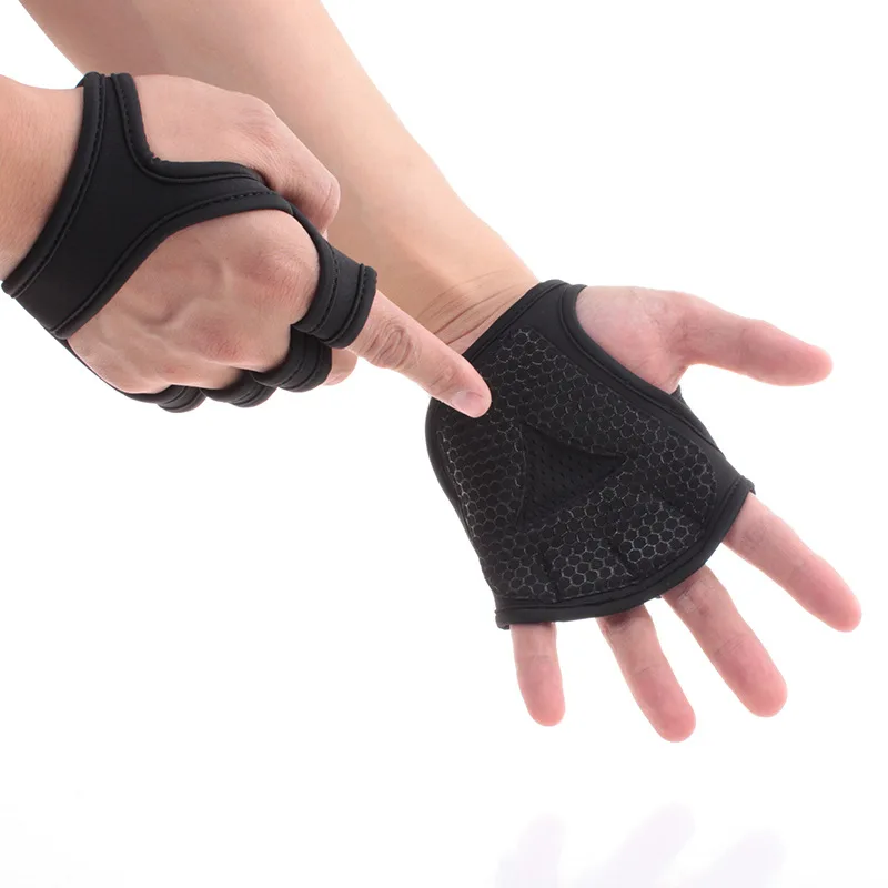 Gym Gloves Fitness Weight Lifting Gloves Men Women Body Building Non-Slip Half Finger Gloves Wrist Support Weightlifting Supply 2