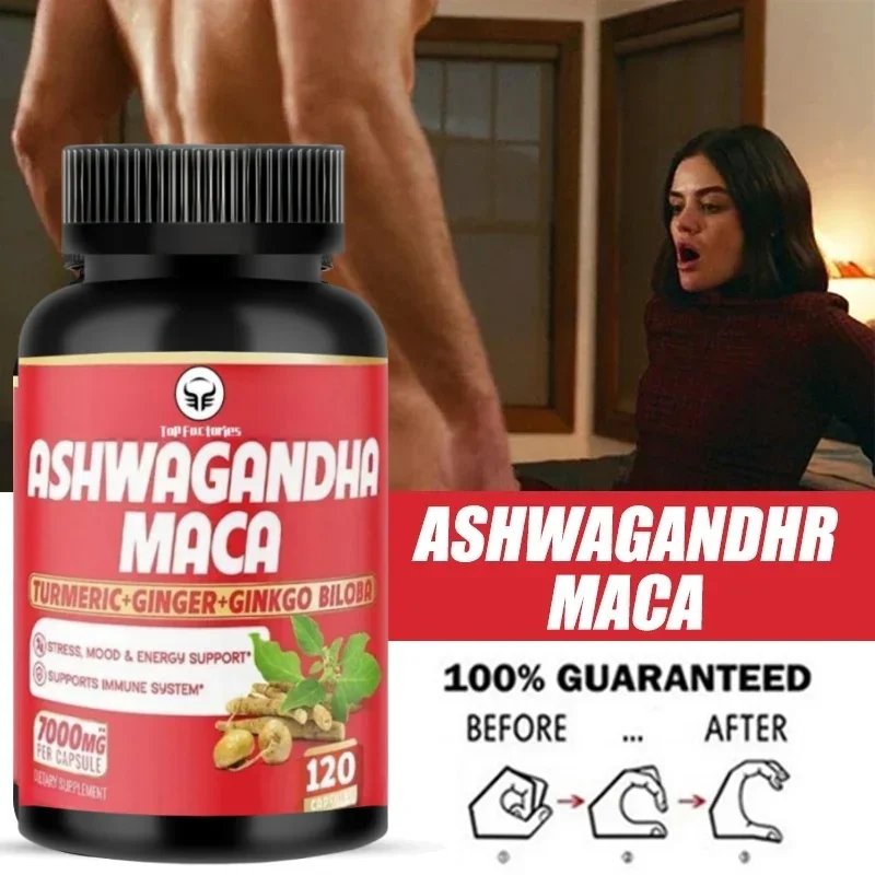 Top Factories Ashwagandha And Maca Supplements-Support Stress, Maca, South African Drunken Eggplant, Vegetarianism, Non Gmo
