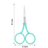 1PC Nail Cuticle Tool Accessories Scissors Nails Art Scissor Makeup Eyebrow Eyelash Trimmer Facial Hair Remover Manicure Scissor 4