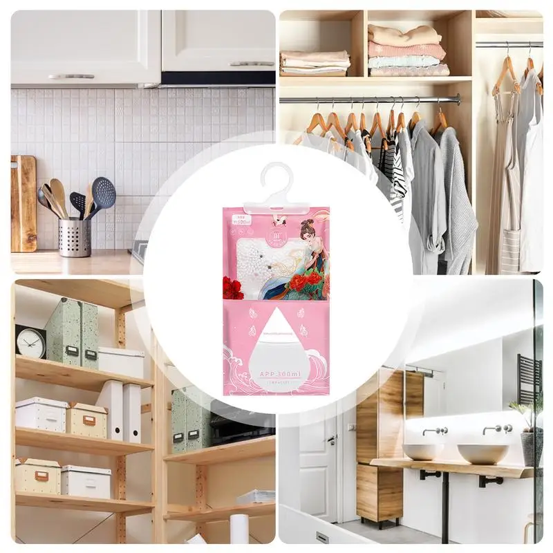 Dehumidifier Bags For Closet 120g Effective Moisture Absorbers Damp Rid Bags Flexible Moisture Proof Bag Dehumidifier For