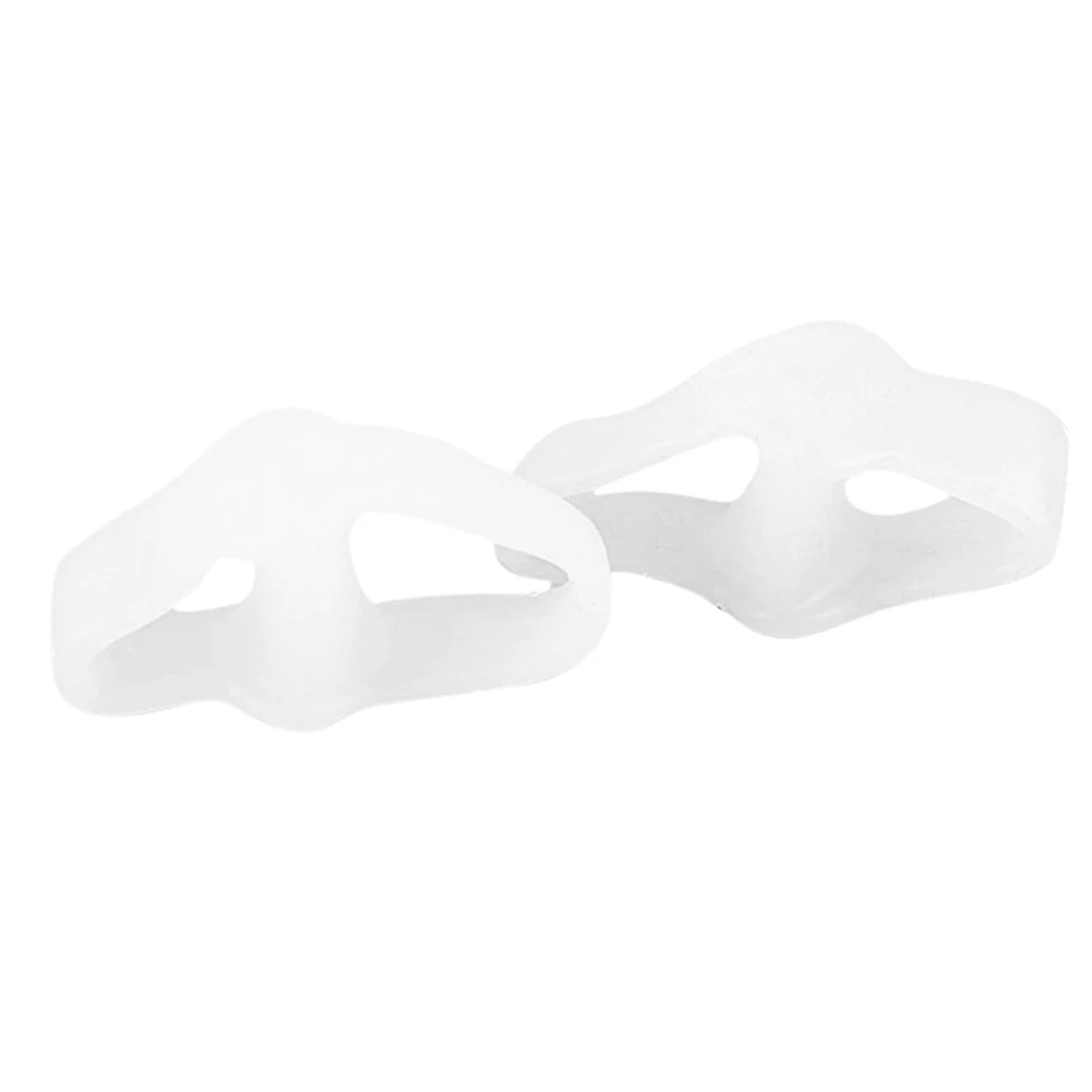 1Pair Bunion Toe Corrector Pain Relief Finger Bunion Orthotics Protector Soft Overlapping Toe Straightener for Plantar Fasciitis