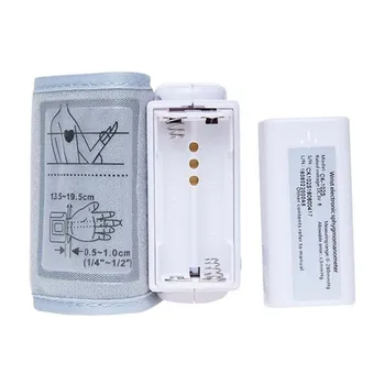 Digitlal Tensiometro Health Medical BP Sphygmomanometer Wrist cuff Digital Blood Pressure Monitor Heart Beat Rate Pulse Meter 6