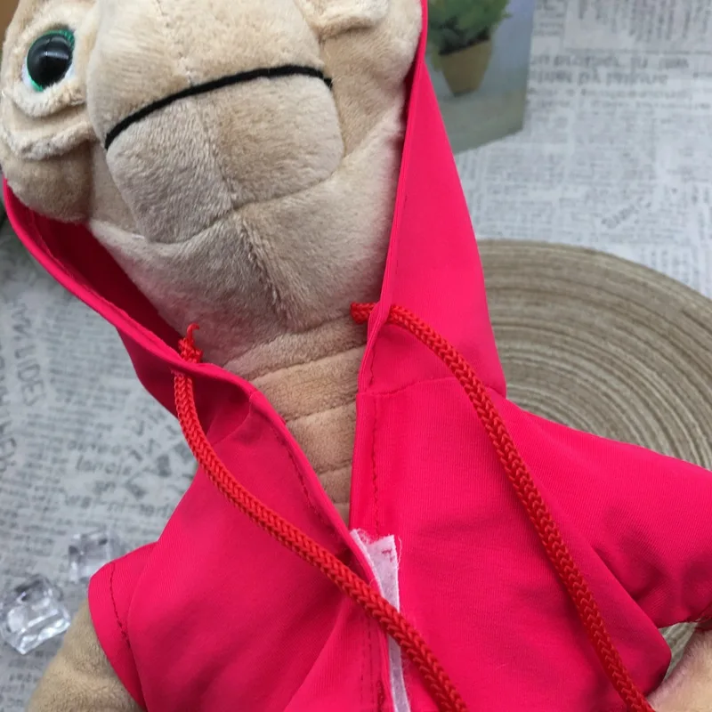 20cm Disney Movie The Extra-Terrestrial Red Coat ET Christmas Toy