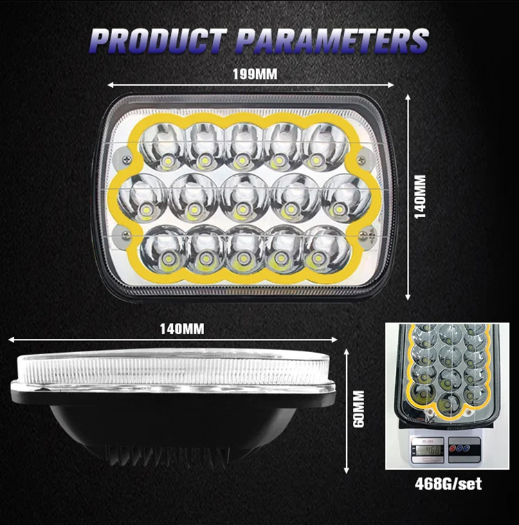 7inch LED Work Light Bar Long Lighthouse Led Work LED Offroad LED Bar 4 Inch Spo