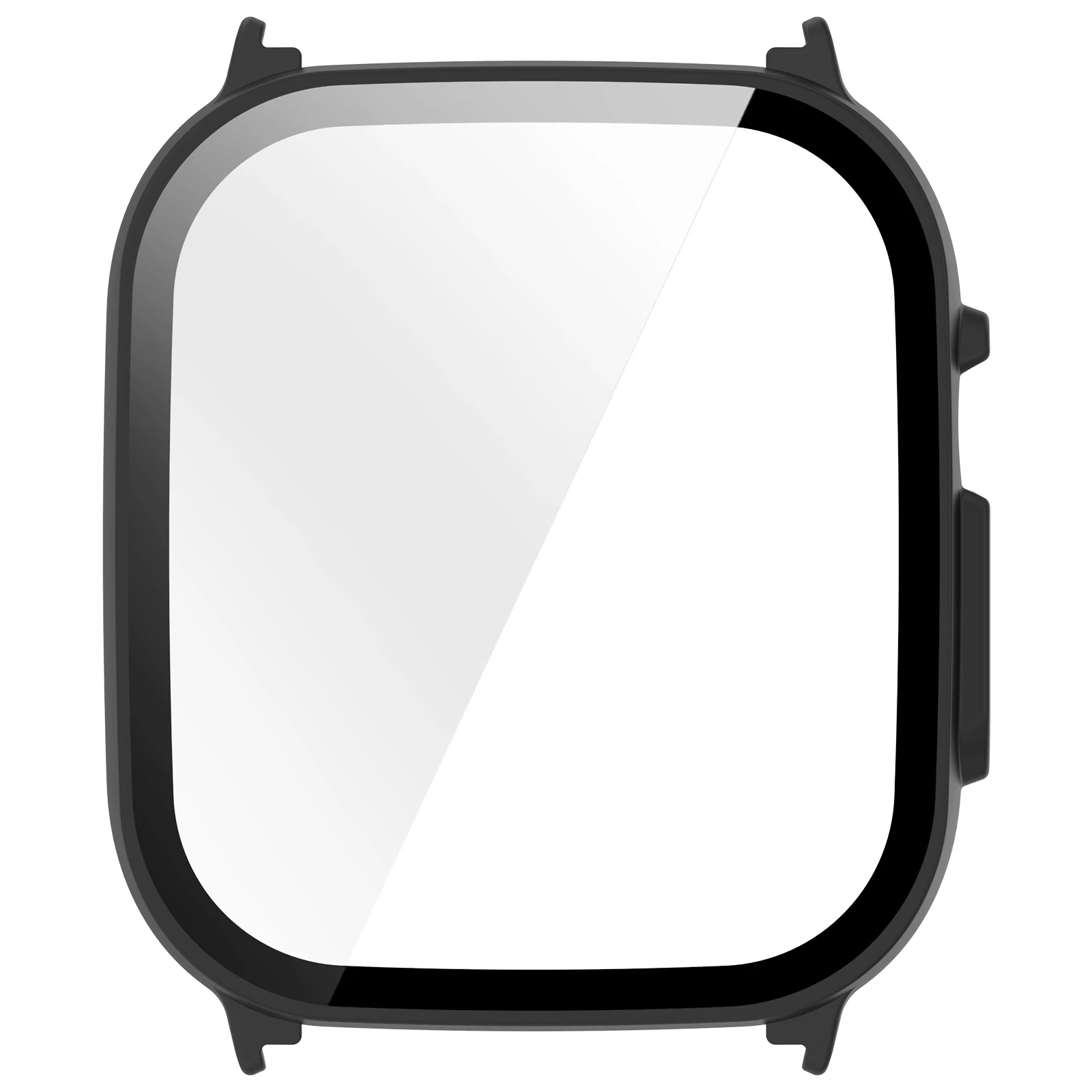 Enhanced All-Around Bumper with Tempered Glass for Smartwatch Protective Cover Accessories