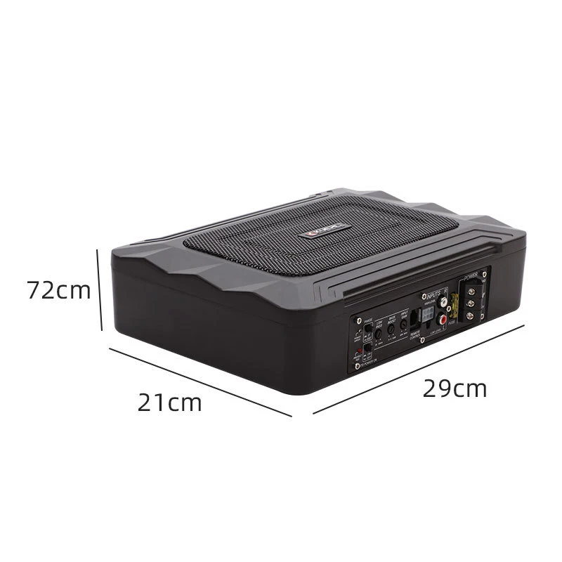 600W Car Bass Subwoofer Audio 8 Inches Amplifier Ultra Thin Powerful Home Power Automotivo Professional Car Amplifier Speakers