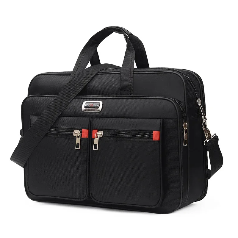 

Портфель мужской для ноутбука 14 дюймов, модный Многофункциональный мессенджер большой вместимости, сумка на плечо в деловом стиле