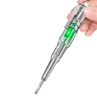 Voltage Tester Live Nulls Wire Tester Electrical Tester Pen With LED Color Light Live Nulls Wire Tester 2