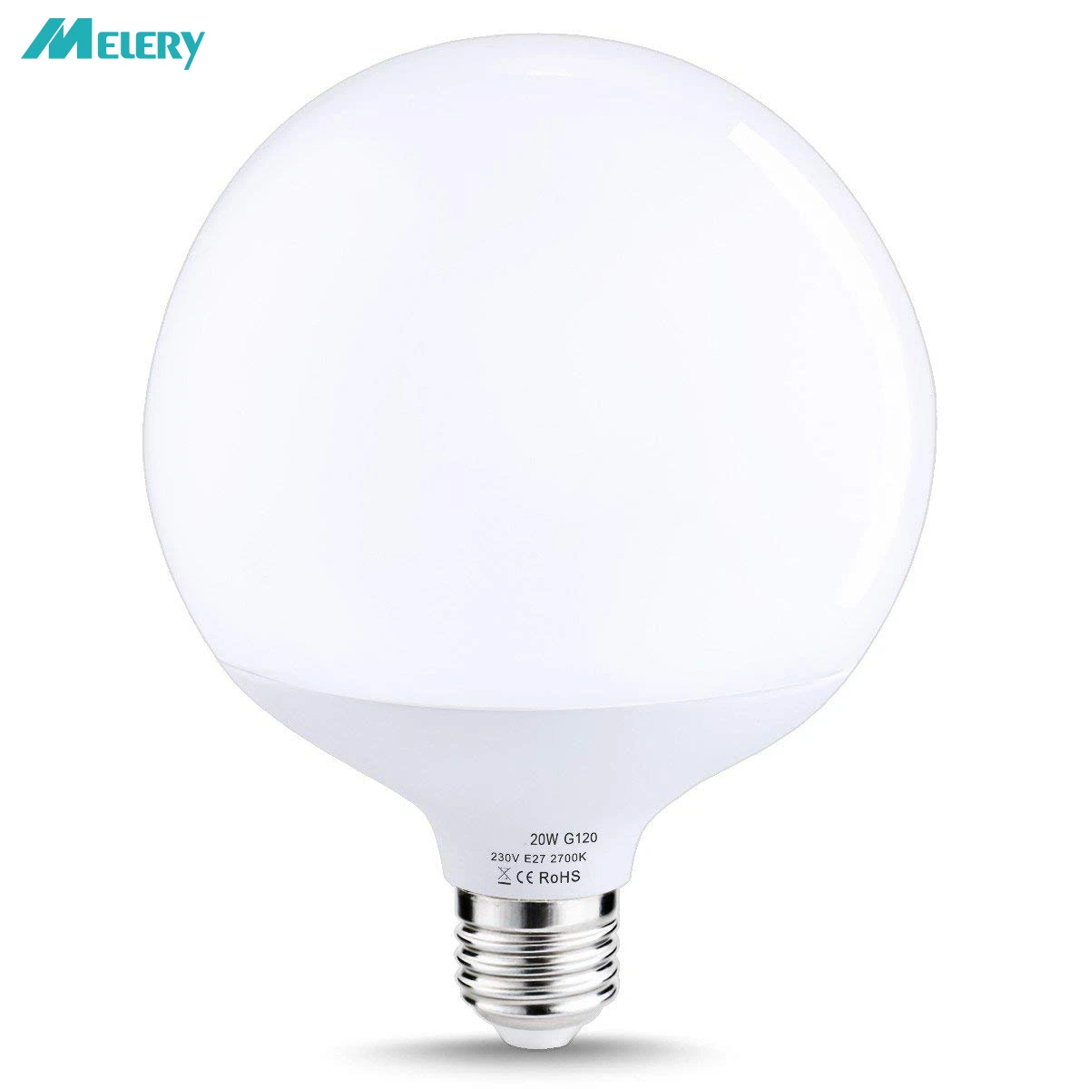 E26 E27 LED Light Bulb 20W Globe G120 Lamp Edison Screw 200W Equivalent 6000K Warm White 2700K 1800lm for Home Using|LED Bulbs Tubes|