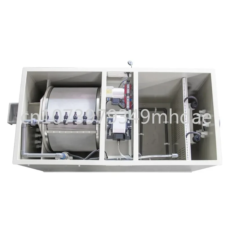 

aquaculture fish farm water treatment rotary drum filter for koi pond