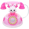 Simulated Telephone Simulation Toy Kids Plaything Cartoon Intelligence Child Playhouse 1