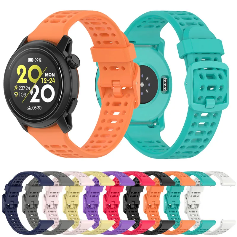 20 mm 22 mm Sportarmband für COROS APEX 2/42 mm PACE 2 Uhrenarmband für COROS PACE 3/APEX PRO/2Pro/46 mm Silikon-Ersatzarmband