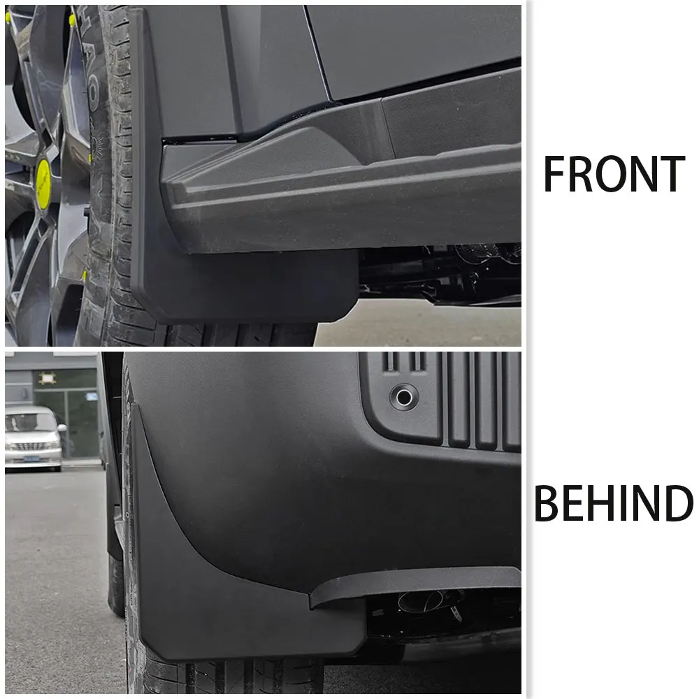 Car Fender Mud Flaps For CHERY JETOUR T2 Splash Guards MudFlaps Front Rear Wheel Mudguards 4pcs Auto Accessories car accessories