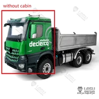 LESU 1/14 6X6 3348 Hydraulic RC Dumper Truck Motor W/O Cabin for DIY Tamiyay Remote Control Toys Car Gift Model TH15857 1